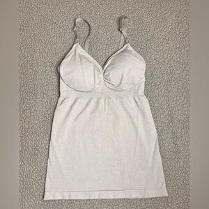 Bravado Basics Slimming Nursing Cami Women’s Size Medium Gray‎ Removable Straps